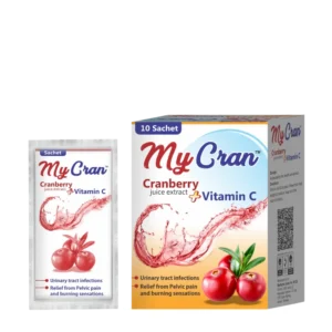 MyCran Sachet-Cranberry Juice-Vitamin C- UTIs