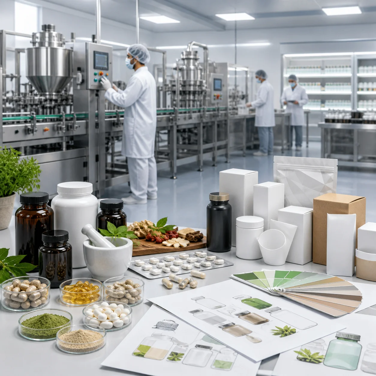 How Private Label Nutraceutical Manufacturing Helps Build Strong Supplement Brands